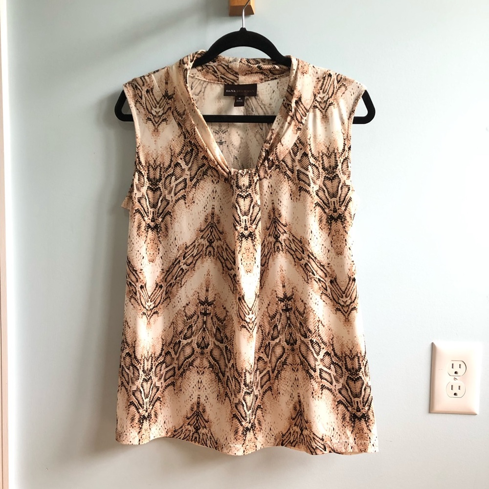 DANA BUCHMAN | Snake Print Loose-Fit Top